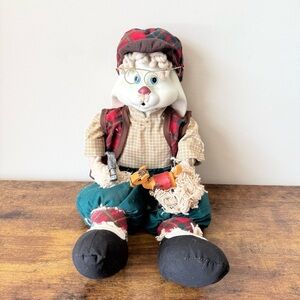 House of Lloyd Grandpa Lloyd Rabbit Christmas Around the World Bunny Vintage